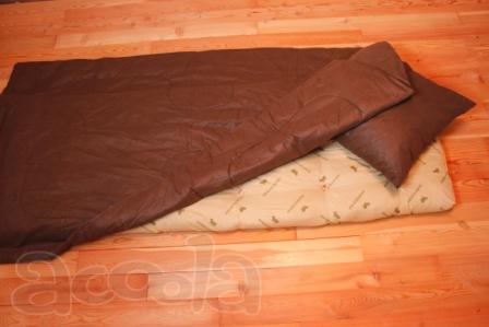 Матрац, подушка и одеяло комплектами и по отдельности